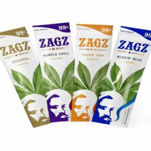 Zagz Flavored Hemp Wraps